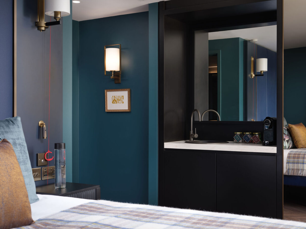 King Accessible Bedroom at The Other House South Kensington Hotel & Club